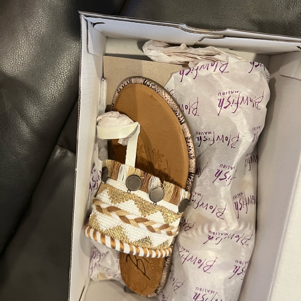 This is a blowfish Raelynn sandal NIB size 7